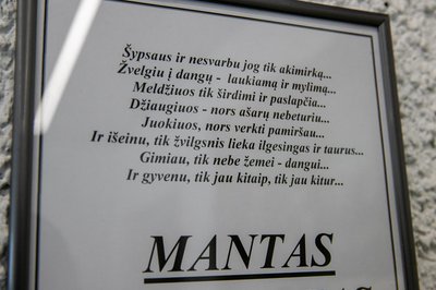 Atsisveikinimas su paramediku Mantu Sadausku