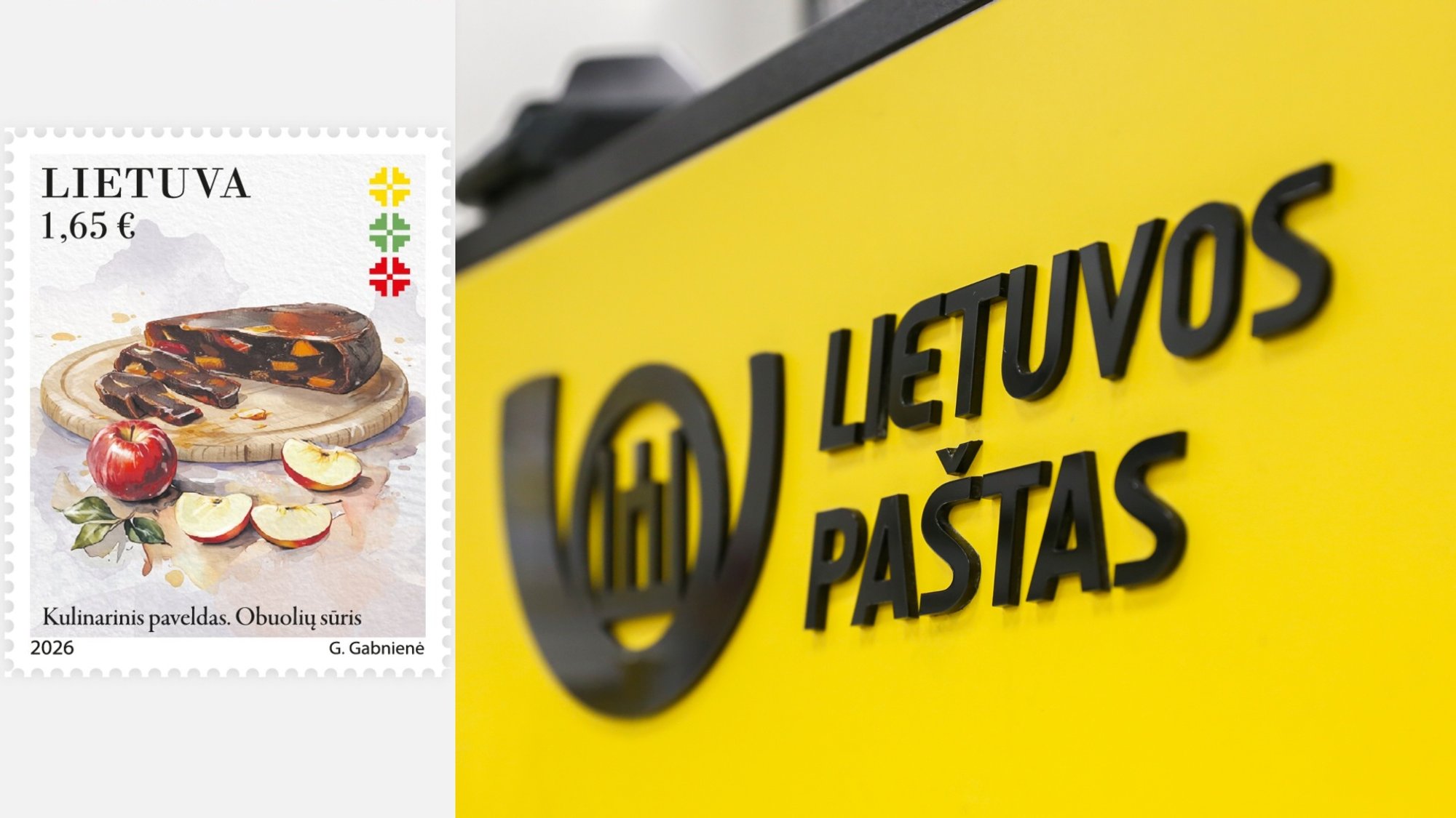 New postage stamp issued: Dedicated to Lithuanian culinary heritage