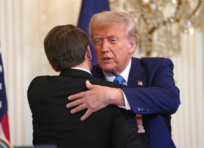 Emanuelis Macronas, Donaldas Trumpas