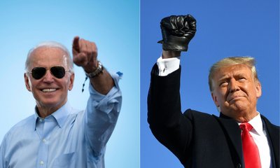 Joe Bidenas, Donaldas Trumpas