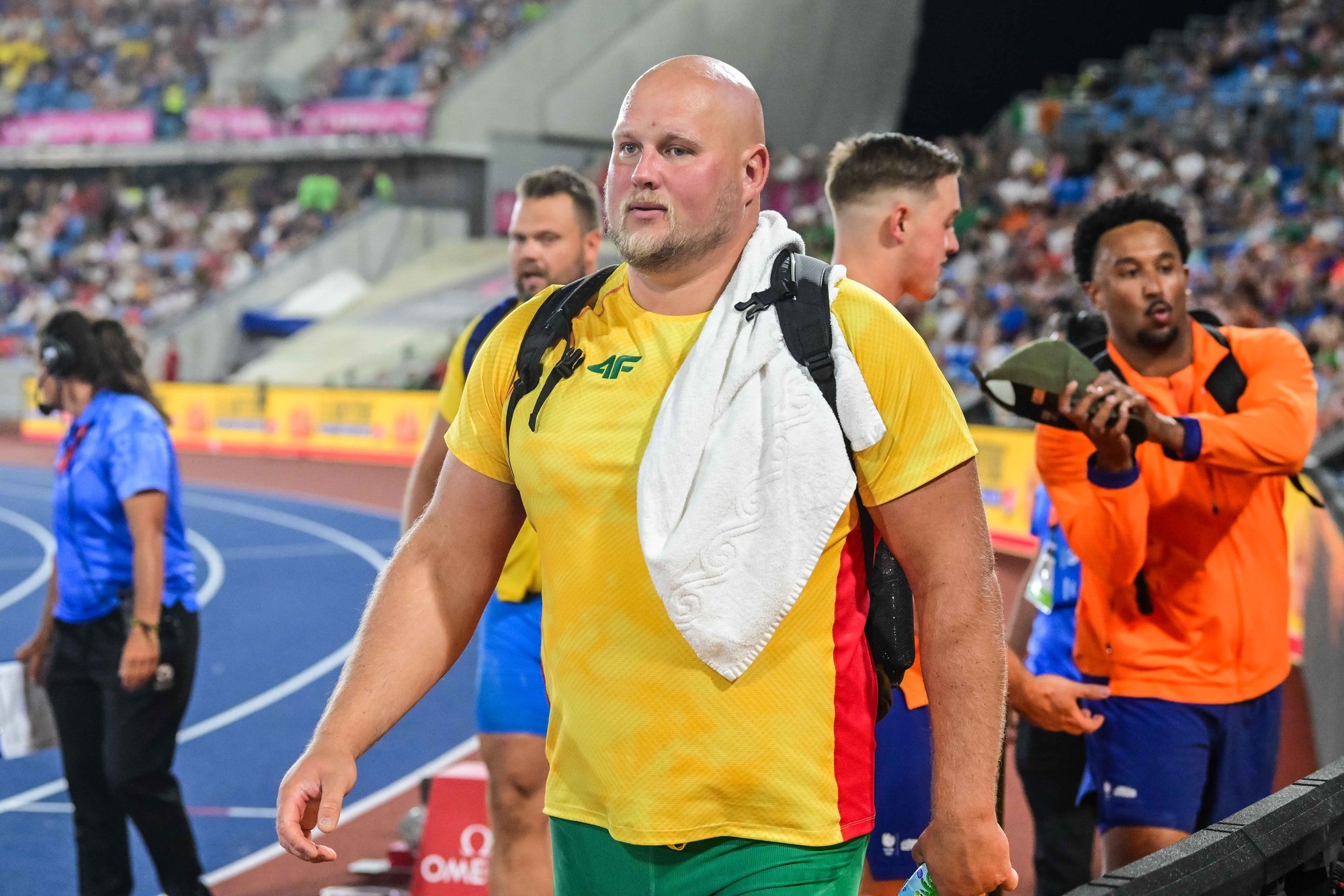 Gudžius defends teammate Alekna: 'Should he stop competing?'