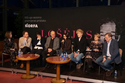 Operos „Lošėjas“ spaudos konferencija