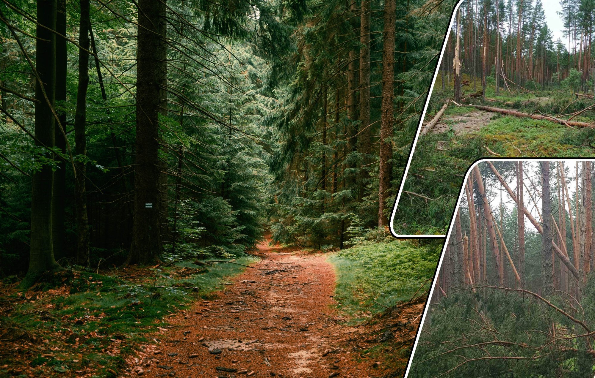 Windfall damage in Lithuania's forests down overall, but Šalčininkai district faces exceptional damage