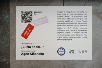 Lietuvos Raudonojo Kryžiaus kampanija „Lūžta ne tik...“