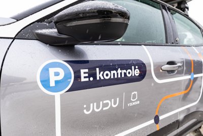 Elektromobilės kontrolės automobilis