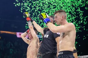 „UTMA 12“: čempioniškoje spartiečių akistatoje – Avlasevičiaus pergalė techniniu nokautu