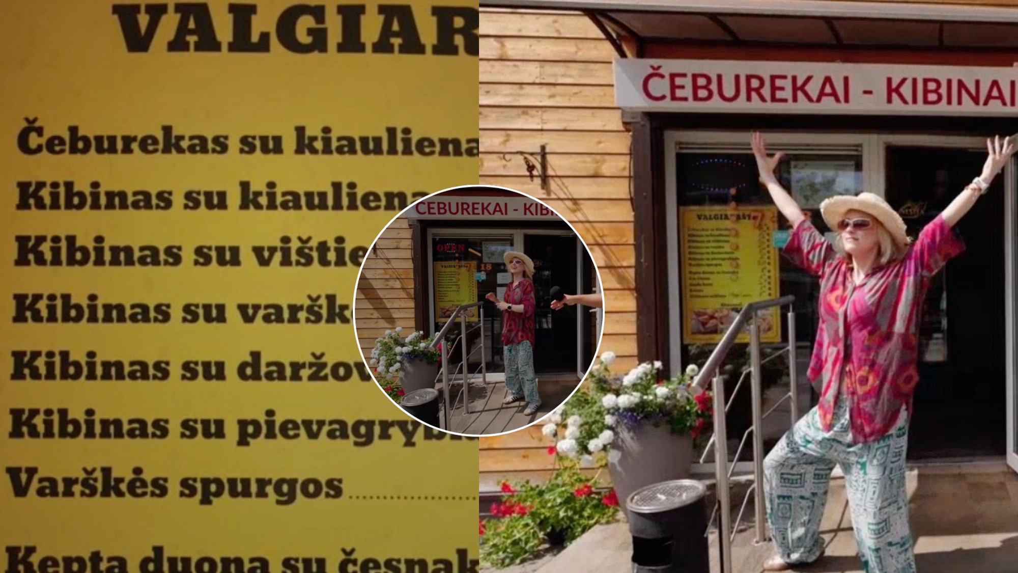 Near Kaunas – legendary chebureki, with up to 6 eaten at a time: we only have one type