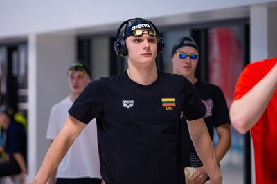 Rokas Jazdauskas (Nuotr .Martyno Pečiulio / LTU Aquatics)