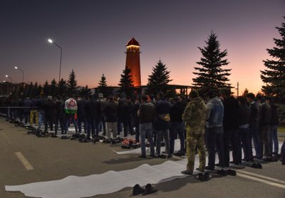 Ingušai protestuoja prieš žemės apsikeitimą su Čečėnija