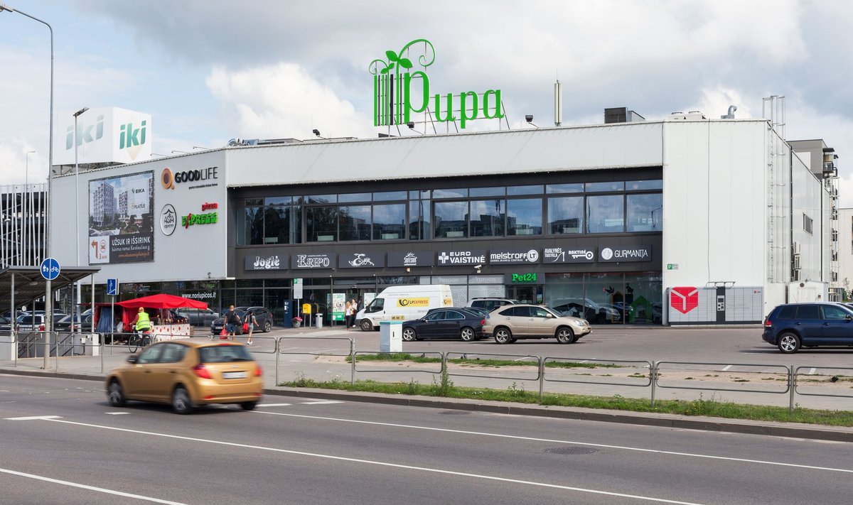 „Eika“ pardavė prekybos centrą „Pupa“ Vilniuje