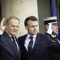 Tuskas ir Macronas paskelbė apie „istorinį susitarimą“ 