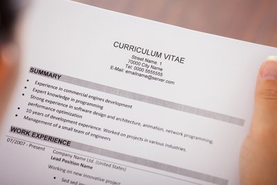 CV