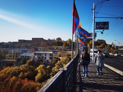 Inetos Puzaraitės-Žvagulienės kelionės Armėnijoje akimirka