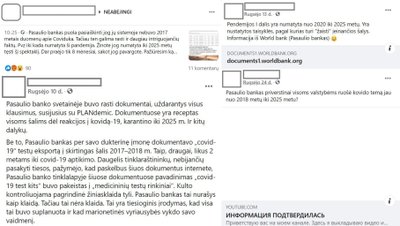 Socialiniame tinkle skleidžiamos sąmokslo teorijos