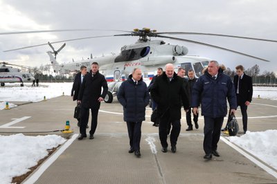 Dmitrijus Rogozinas, Vladimiras Putinas, Aliaksandras Lukašenka