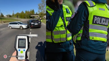 Vilniuje mirtinai girtas vairuotojas sukėlė avariją