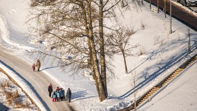 Žiema atėjo su trenksmu: savaitgalį gausiai pridrėbs sniego, spustels šaltukas