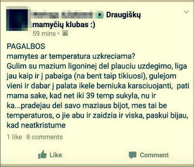 Mamos klausimas