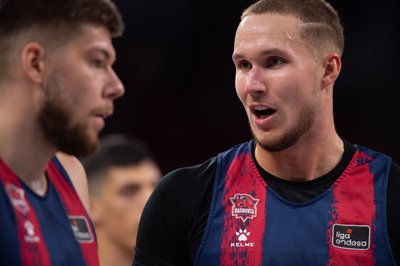 Rokas Giedraitis, Tadas Sedekerskis / Foto: "Baskonia" klubas