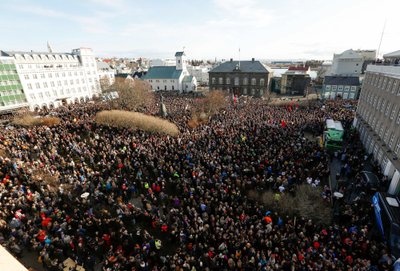 Protestai Islandijoje