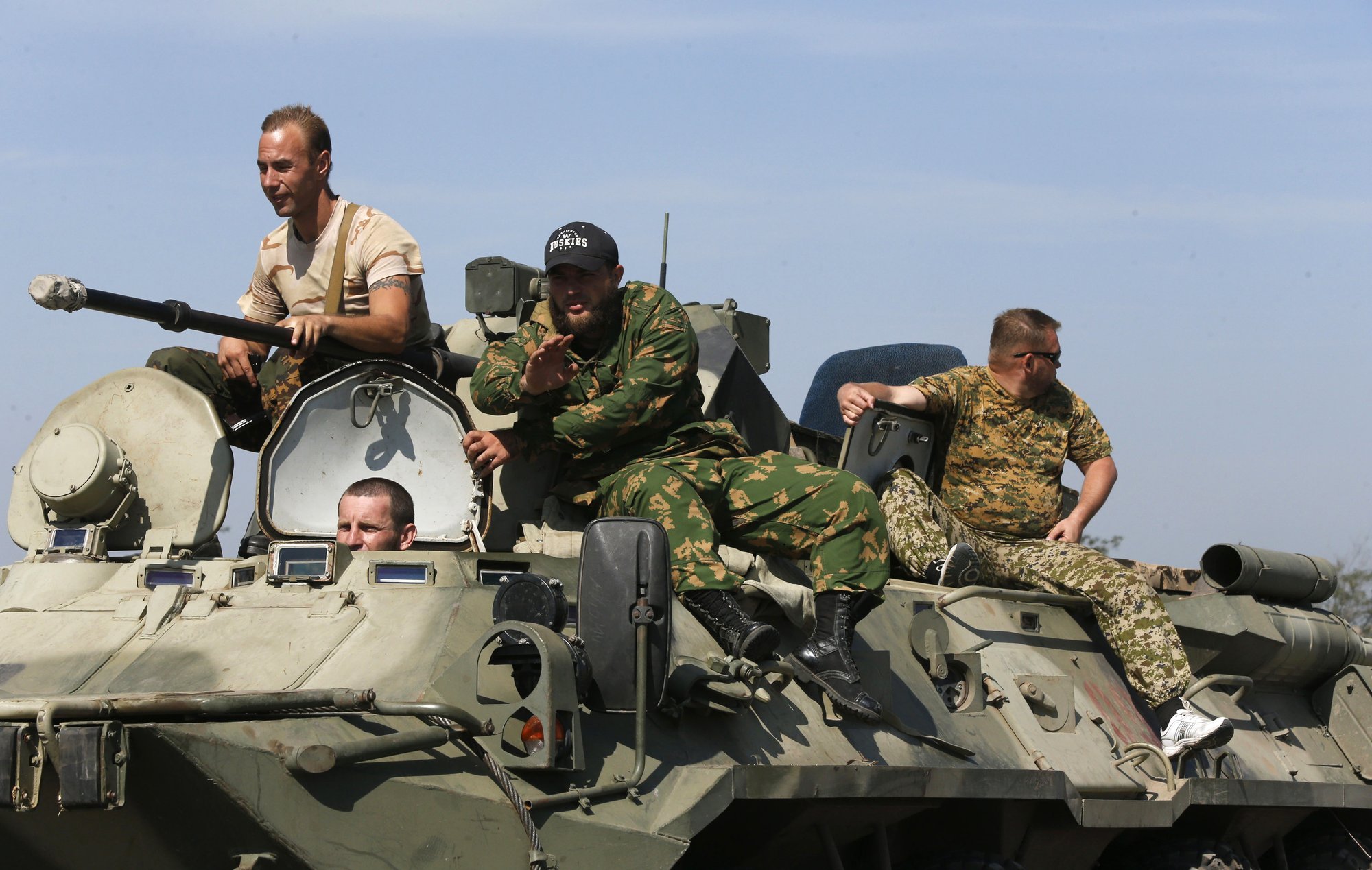 Rusijos karinės technikos kolona