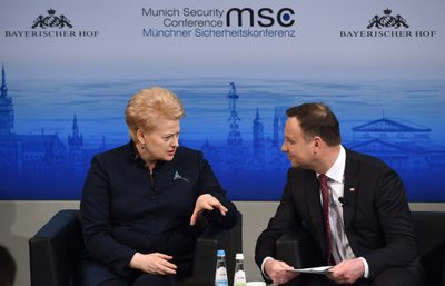 Dalia Grybauskaitė, Andrzejus  Duda