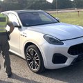 Vokietijoje pavogtą prabangų „Maserati“ Lietuvos pasieniečiai sulaikė tą pačią dieną