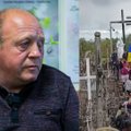 Giedrius iš Ginkūnų Ukrainai ne tik pastatė kryžių, bet atiduotų ir paskutines kojines: reikia, eini ir darai