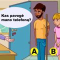 IQ testas: tik genialiausi protai per 5 sekundes randa telefono vagį 