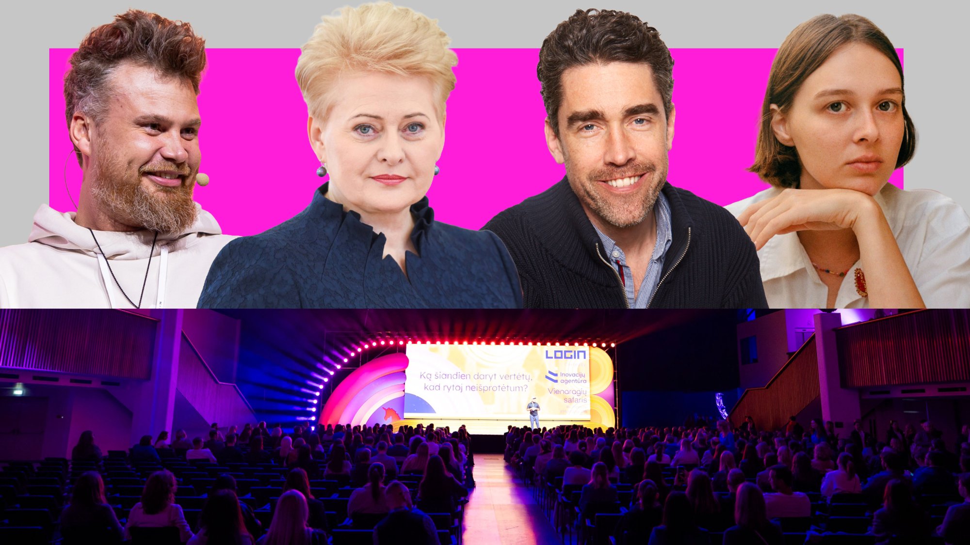 Ar tai bus stipriausia konferencija Baltijos šalyse? LOGIN pranešėjų pavardės kalba pačios už save