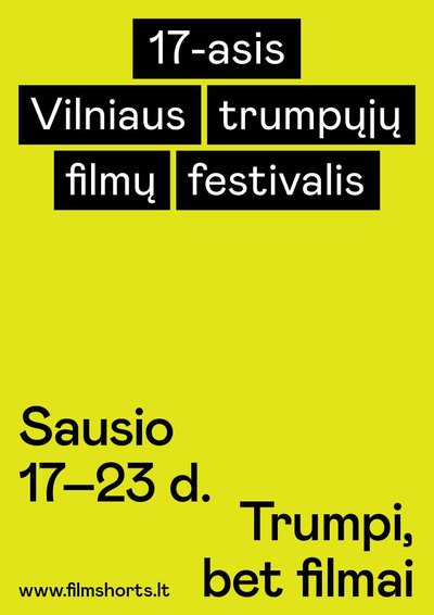 Vilniaus trumpųjų filmų festivalis pristato naująjį identitetą