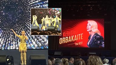 Prieštaringo koncerto metu – netikėtas Kristinos Orbakaitės pasisakymas apie Lietuvą