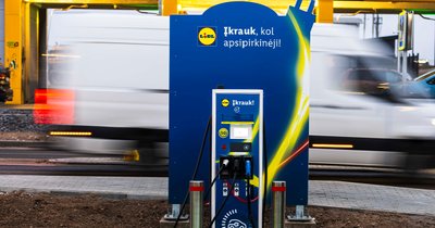 ?Lidl“ elektromobili? ?krovimo stotel?