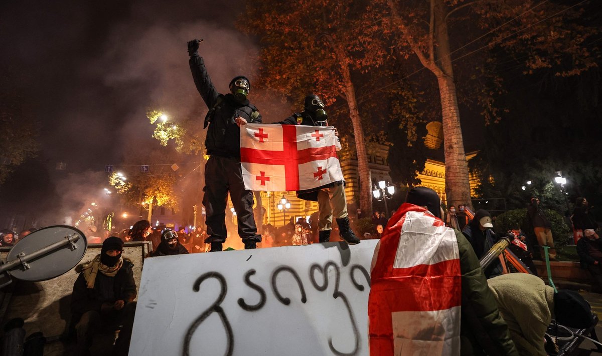 Proeuropietiški protestai Tbilisyje