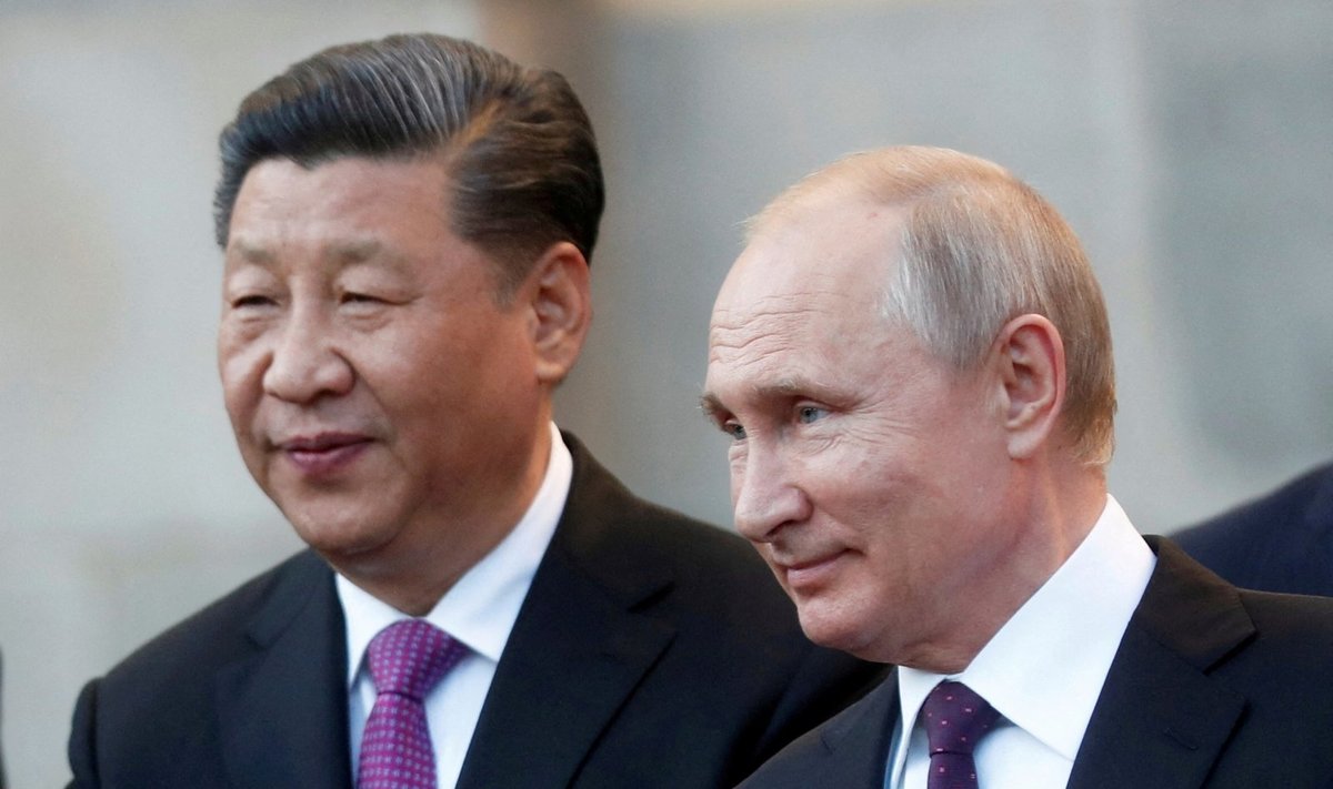 Xi Jinpingas ir Vladimiras Putinas