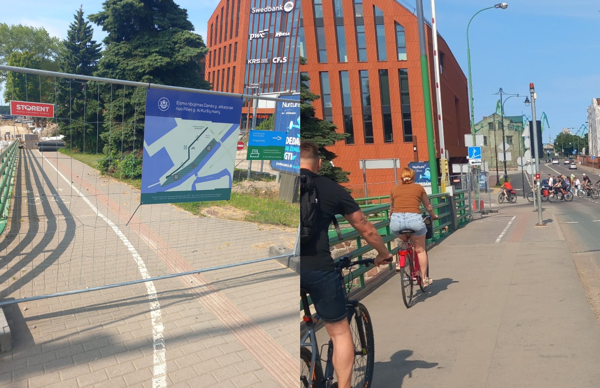 Klaipėda Residents Complain After Underground Passage Closure Forces Dangerous Street Crossings
