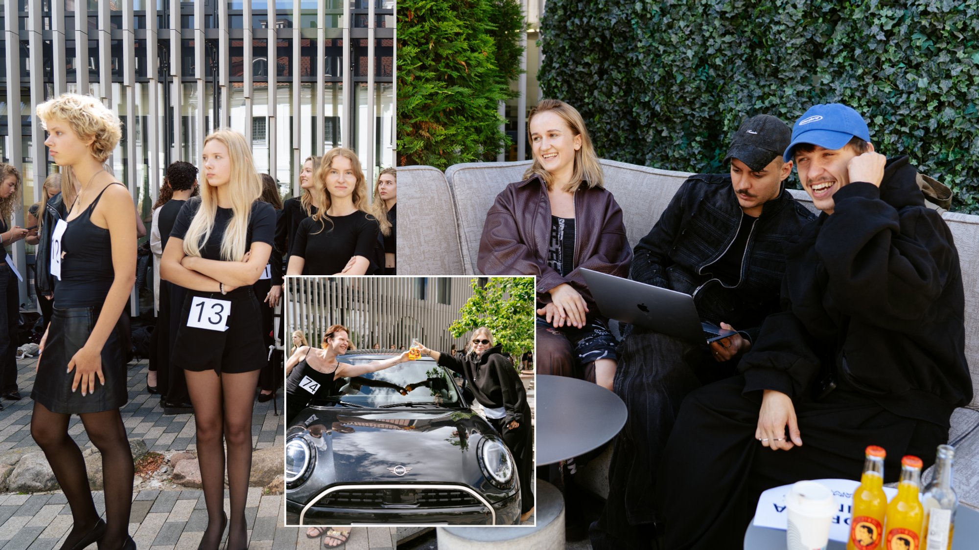 Designer's unusual casting call: Models told to fall to the ground