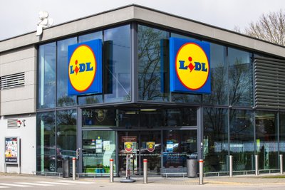 Lidl parduotuvė