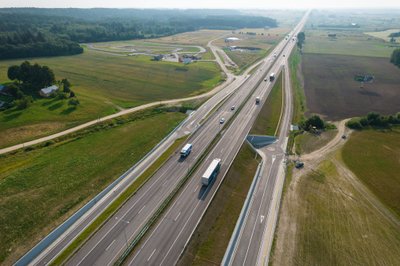 Magistralėje Vilnius–Kaunas požeminė pervaža ties Strošiūnais 