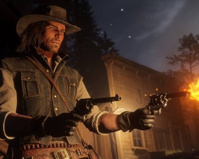 John Marston personažas iš "Red Dead Redemption" žaidimo