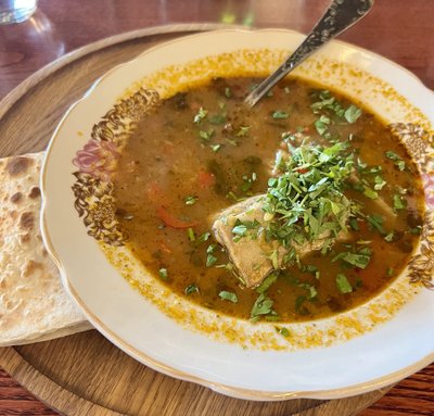 Andrius Užkalnis išbandė gruzinų restoraną „U Gruzina“