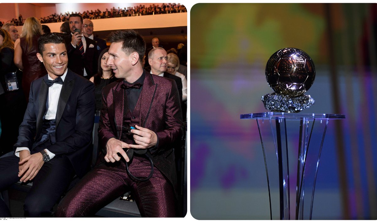 Cristiano Ronaldo, Messi ir „Ballon d'Or" trofėjus