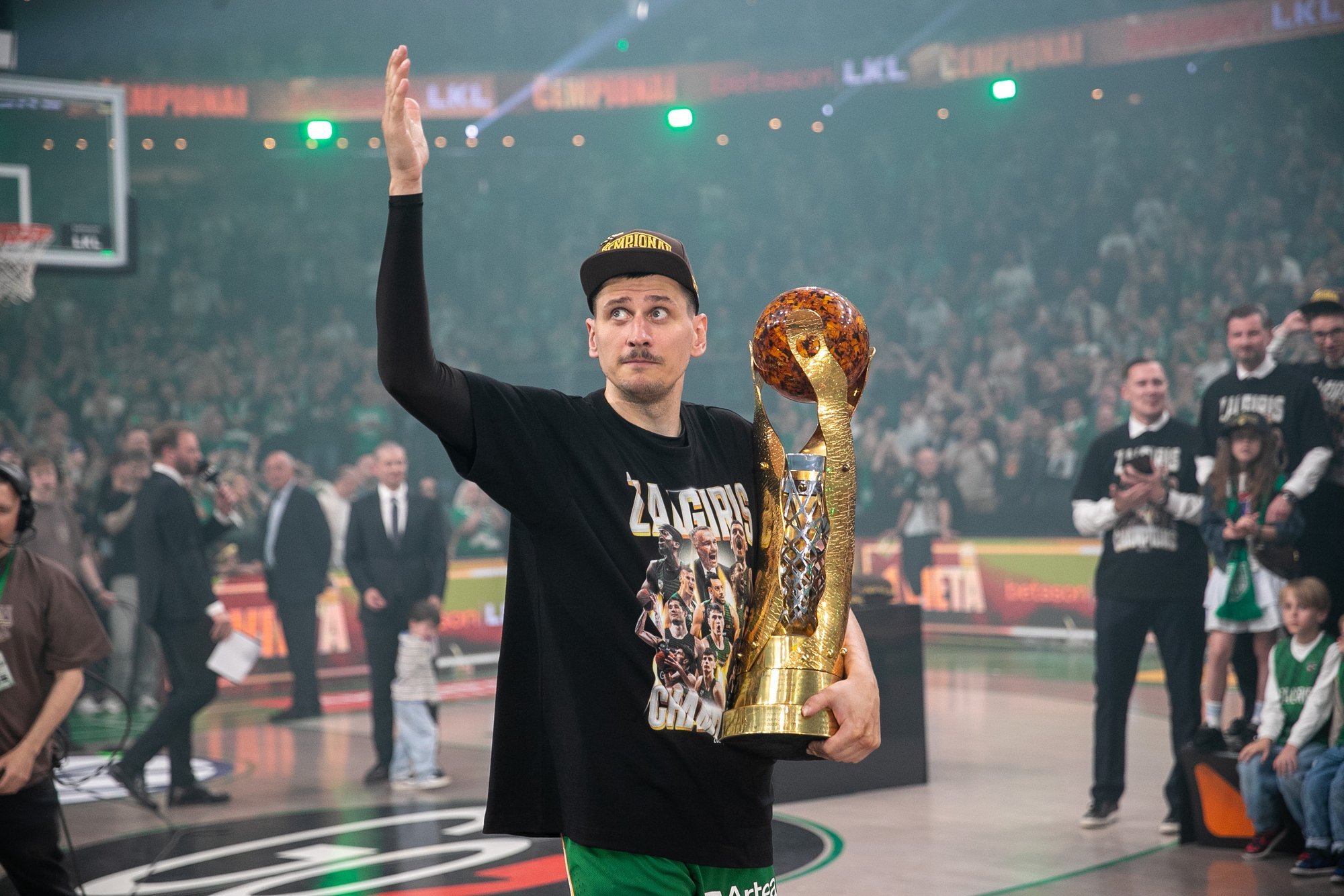 Kaunas boosts funding for successful basketball club Žalgiris