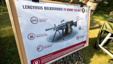 VSAT pareigūnai išbandė naują ginkluotę
