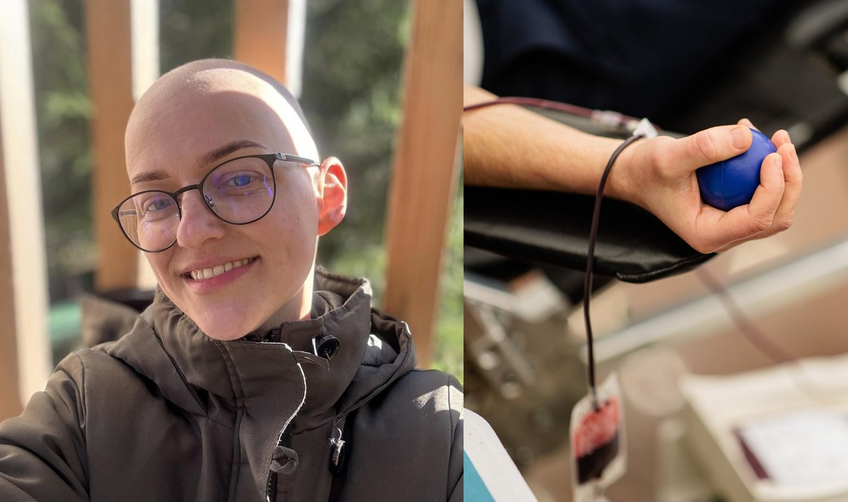 Milda Meškelė, kraujo donorystė