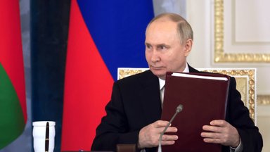Putinas: susitaikymas su Ukraina – „laiko klausimas“