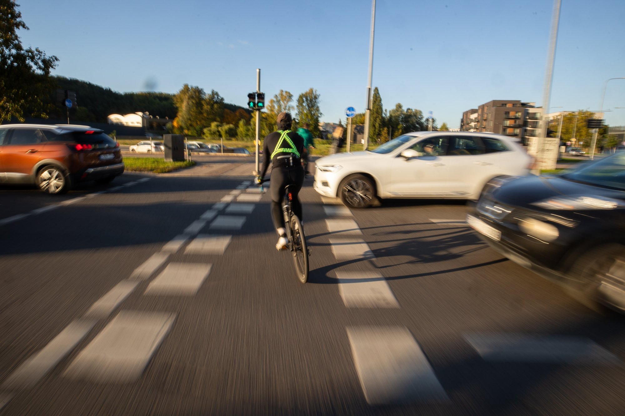Cyclists' dangerous behavior on Lithuanian streets terrifies drivers