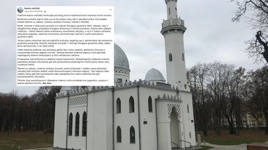 Kauno mečetės įrašas supykdė žmones: „neaiškinkite mums, kaip elgtis Lietuvoje“