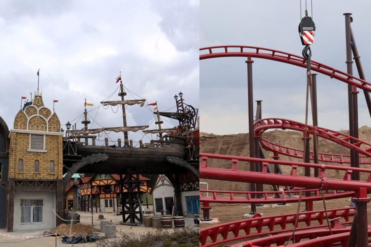 ポーランドにオープンした巨大なホッソランドの遊園地がオープンしました