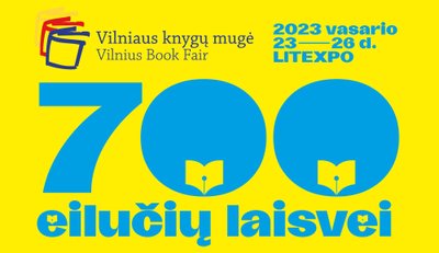 Vilniaus knygų mugės vizualas ir šūkis